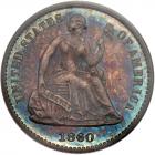 1860 Liberty Seated H10C PCGS Proof 64