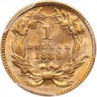 1889 $1 Gold Indian PCGS MS67 - 2