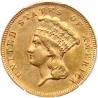 1878 $3 Gold PCGS AU55