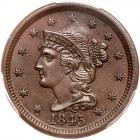 1845 N-10 R2 PCGS graded MS62 Brown