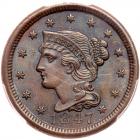 1847 N-38/16 R1 PCGS graded MS64 Brown, CAC Approved