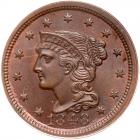 1848 N-14 R3 PCGS graded MS64 Brown, CAC Approved