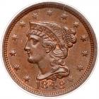 1848 N-20 R3- Repunched 48 PCGS graded MS64 Brown, CAC Approved