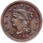 1848 N-33 R5- PCGS graded MS65 Brown