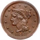 1848 N-34 R5- PCGS graded MS62 Brown