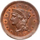 1849 N-3 R3 PCGS graded MS64 Red & Brown, CAC Approved