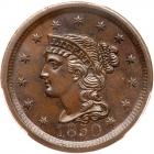 1850 N-4 R1 PCGS graded MS64 Brown