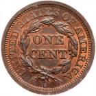 1850 N-6 R1 PCGS graded MS65 Red & Brown, CAC Approved - 2