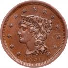 1850 N-24 R4+ PCGS graded MS64 Brown