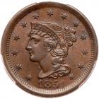 1851 N-5 R3 PCGS graded MS64 Brown, CAC Approved