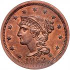 1853 N-16 R1 PCGS graded MS65 Red & Brown