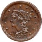 1853 N-27 R2 PCGS graded MS62 Brown