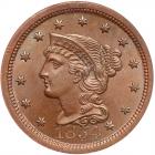 1854 N-3 R1 PCGS graded MS65 Brown, CAC Approved