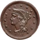 1857 N-2 R1+ Small Date PCGS graded MS64 Brown, CAC Approved