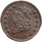 1812 S-290 R1 Small Date PCGS graded MS62 Brown