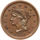 1851 N-38 R1 ANACS graded MS62 Brown