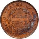 1834 C-1 R1 NGC graded MS62 Brown - 2