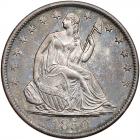 1850-O Liberty Seated 50C PCGS AU53