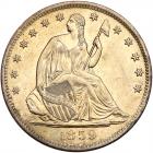 1859-S Liberty Seated 50C