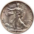 1918-D Liberty Walking 50C