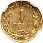 Mexico. Peso, 1873/1-Mo M NGC MS61 - 2