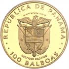 Panama. 100 Balboas, 1979 Choice Brilliant Proof - 2