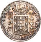 Brazil. 960 Reis, 1814-B EF to About Unc EF to About Unc - 2