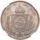 Brazil. 2000 Reis, 1863 NGC MS63 NGC MS63 - 2