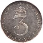 Great Britain. 3 Pence, 1772 NGC MS62 - 2