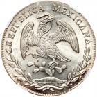 Mexico. 8 Reales, 1874-Go FR NGC MS62 - 2