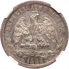 Mexico. 50 Centavos, 1886-Mo M NGC About Unc - 2