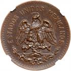Mexico. 20 Centavos, 1920-Mo NGC AU58 BR - 2