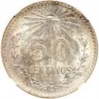 Mexico. 50 Centavos, 1921-M NGC MS63