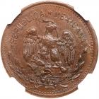 Mexico: Guerrero. 5 Centavos, 1915 NGC MS63 BR - 2