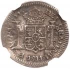 Mexico: Zacatecas. 1/2 Real, 1811 (Zacatecas) NGC VF - 2