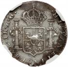 Mexico: Zacatecas. Real, 1820-Z AG NGC EF - 2