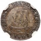 Netherlands East Indies. 1/16 Gulden, 1802 NGC MS62 NGC MS62