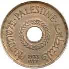 Palestine. 20 Mils, 1933 PCGS AU55