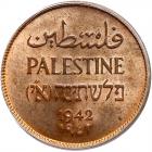 Palestine. Mil, 1942 PCGS MS64 RD