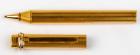 Les Must De Cartier Vendome Crosshatch Cisele Trinity Ring 18K Ballpoint Pen