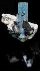 Beautiful Specimen of Aquamarine Crystal with Schorl and Albite