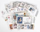 Excellent Collection of 70 Autographed Covers & Postcards by Baseball Greats Including HOF Players