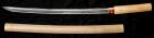 Wakizashi, Sue Sa Blade Japanese Sword, ca. 1350s