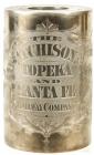 Engraving Cylinder Die, The Atchison, Topeka and Santa Fe Railway Company