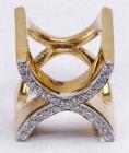 Gold and Diamond Ring