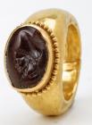 Greco-Roman Gold Intaglio Ring