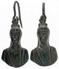 Roman Silver Earrings