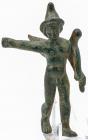 Roman Bronze Statuette of Mercury