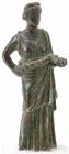 Roman Bronze Statuette of Minerva