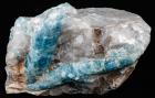 Large 19 lb. Aquamarine Crystals in Quartz, Maine